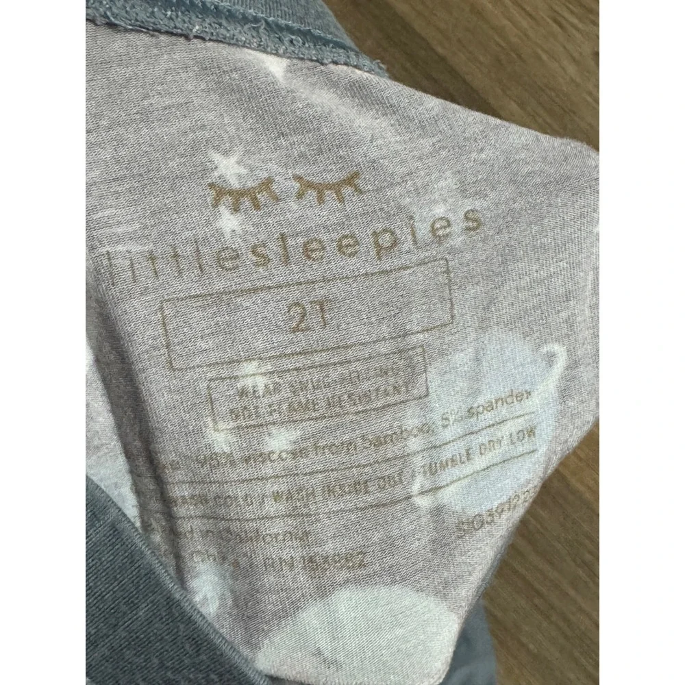 Little Sleepies 2T To the Moon & Back Bamboo Viscose Pajama Pants Celestial